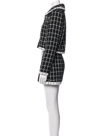 Alice + Olivia Tweed Pattern Short Set