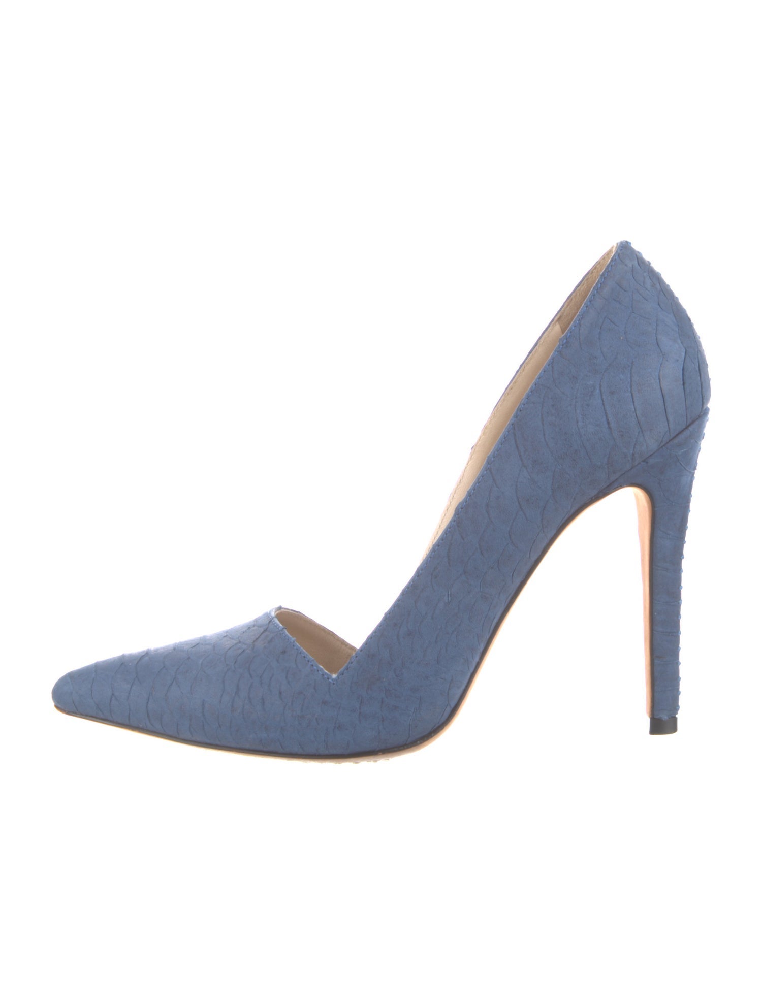 Alice + Olivia Suede D'Orsay Pumps