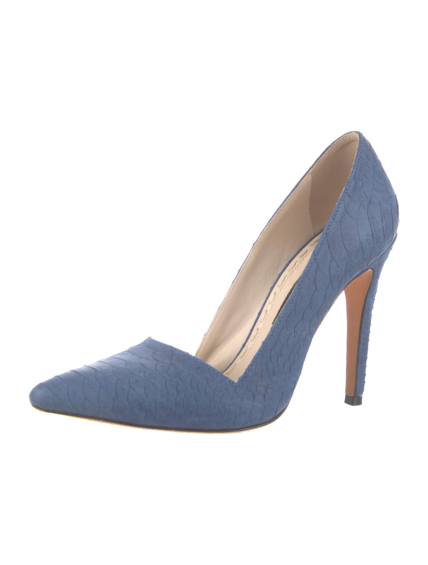 Alice + Olivia Suede D'Orsay Pumps