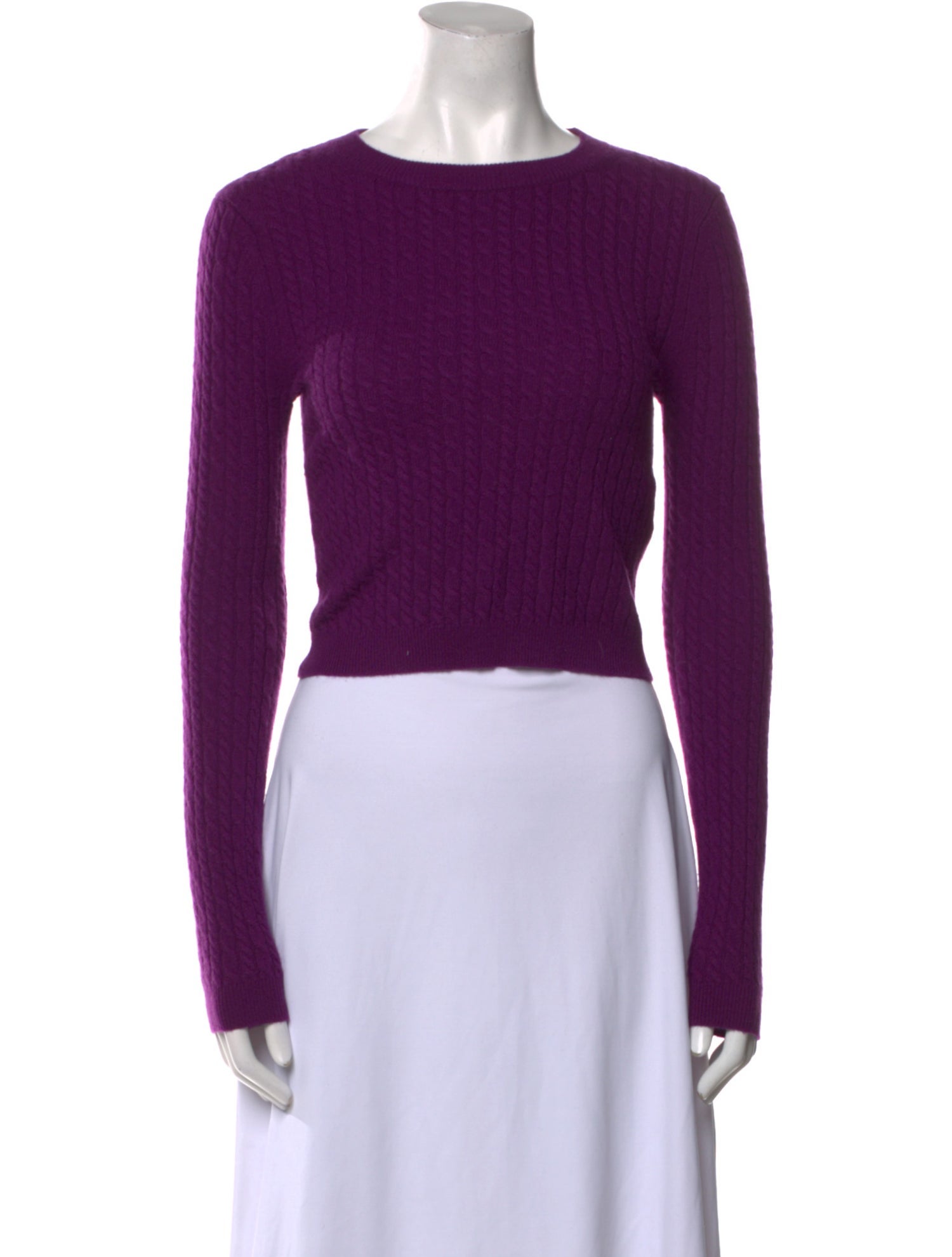 Alice + Olivia Cashmere Crew Neck Sweater