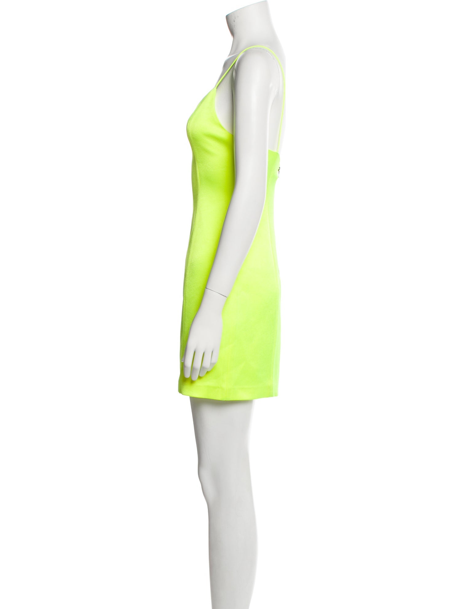 Alice + Olivia Square Neckline Mini Dress