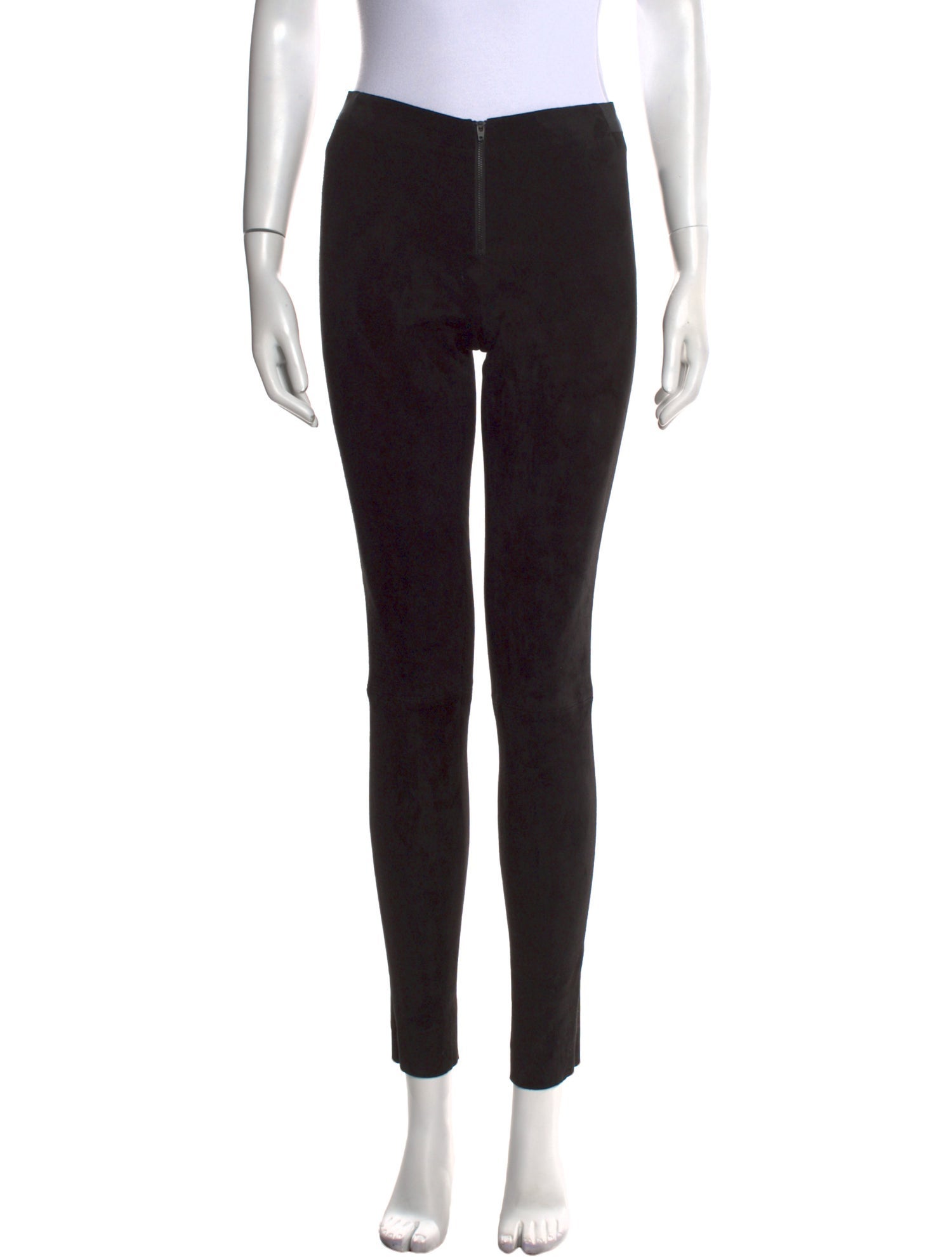 Alice + Olivia Lamb Leather Skinny Leg Pants