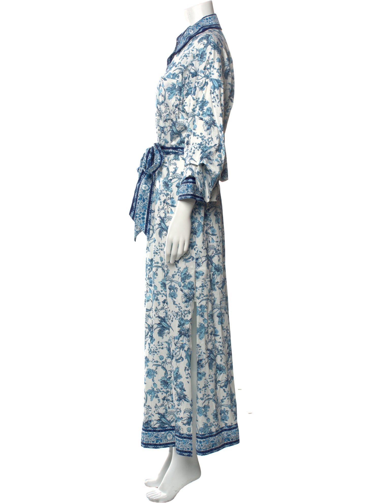 Alice + Olivia Floral Print Long Dress