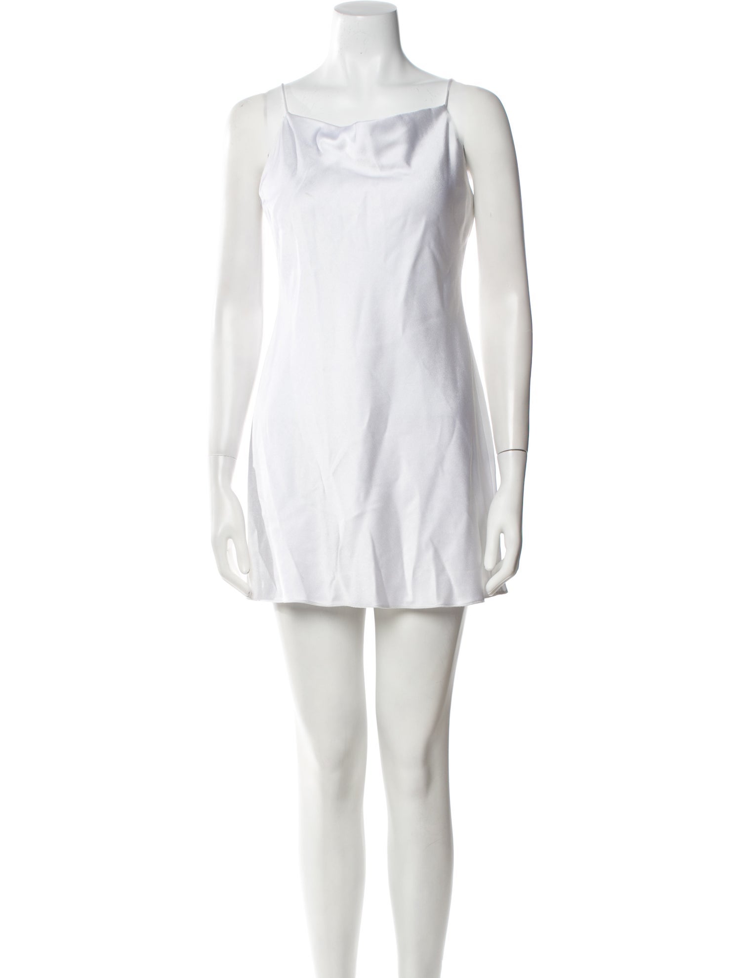 Alice + Olivia Square Neckline Mini Dress