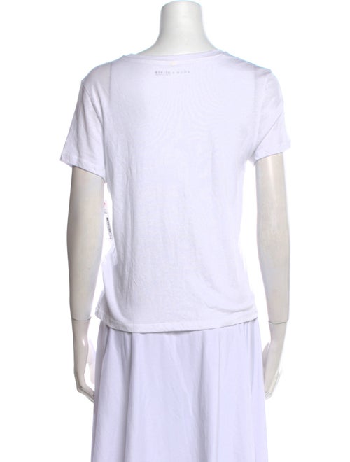 Alice + Olivia Graphic Print Crew Neck T-Shirt