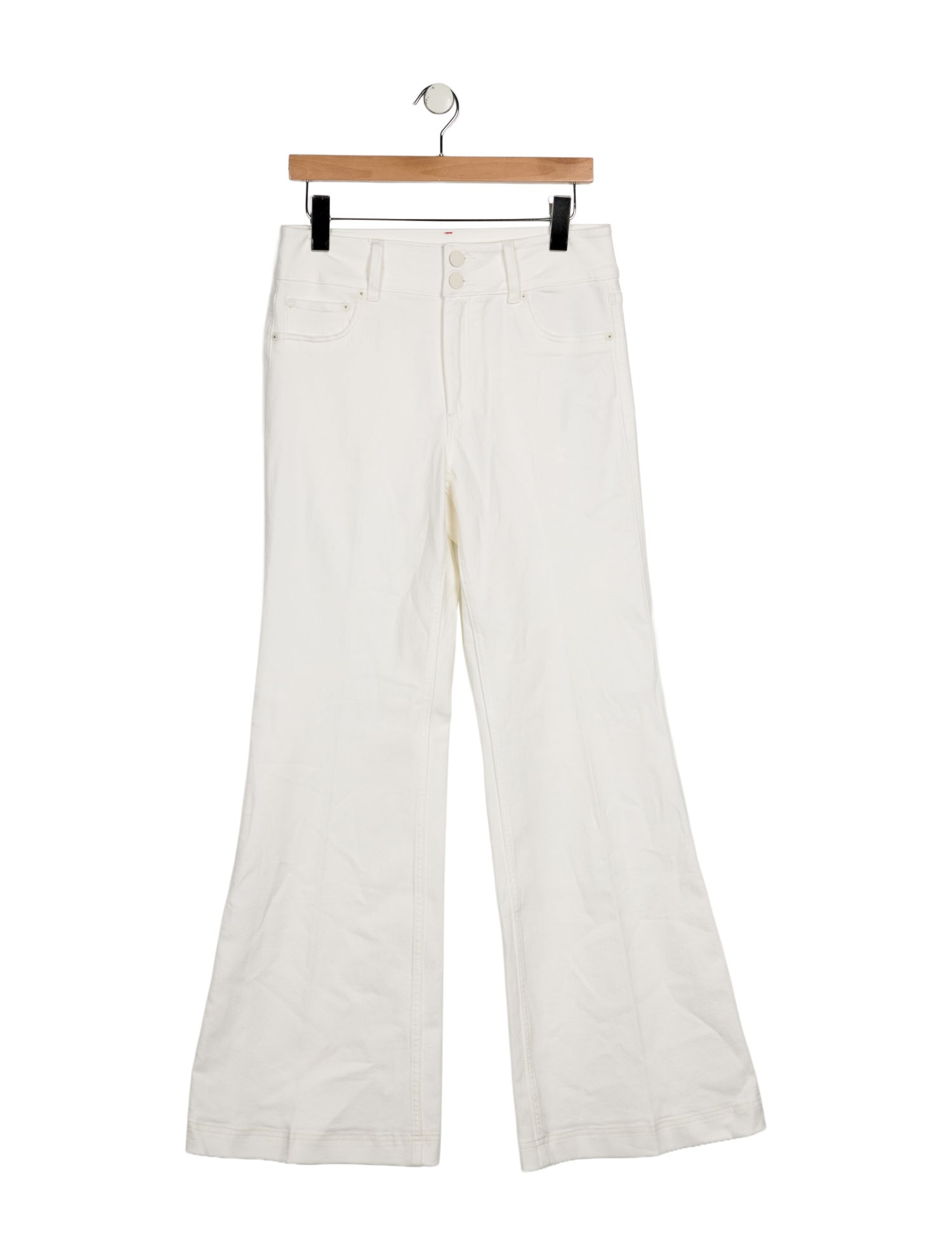 Alice + Olivia Mid-Rise Wide Leg Jeans