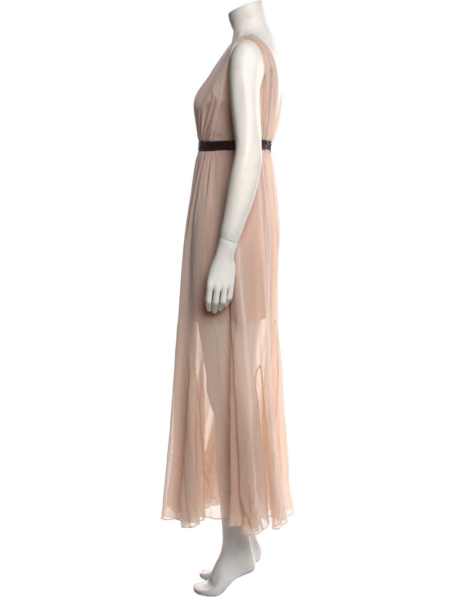 Alice + Olivia V-Neck Long Dress