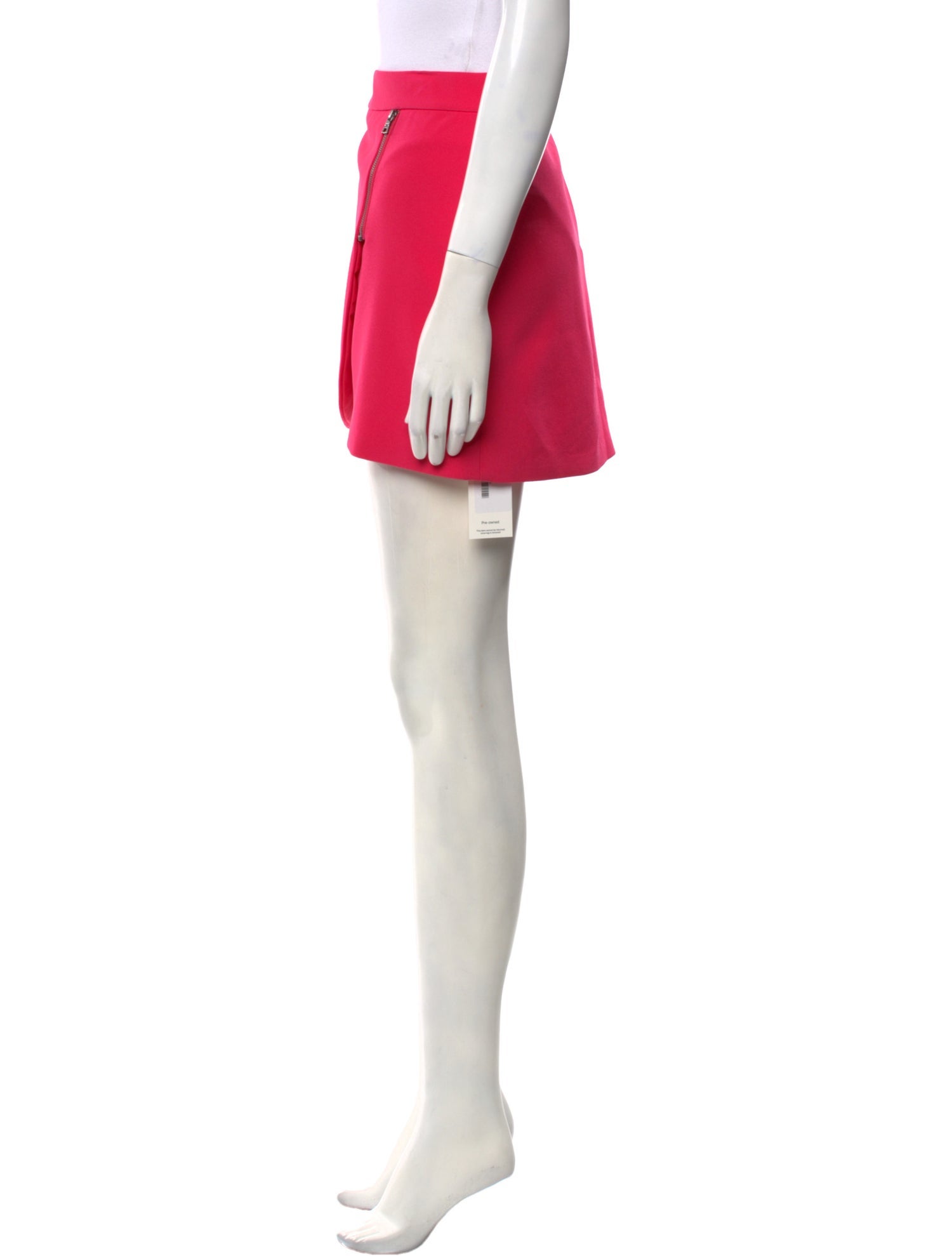 Alice + Olivia Ruffle Embellishment Mini Skirt