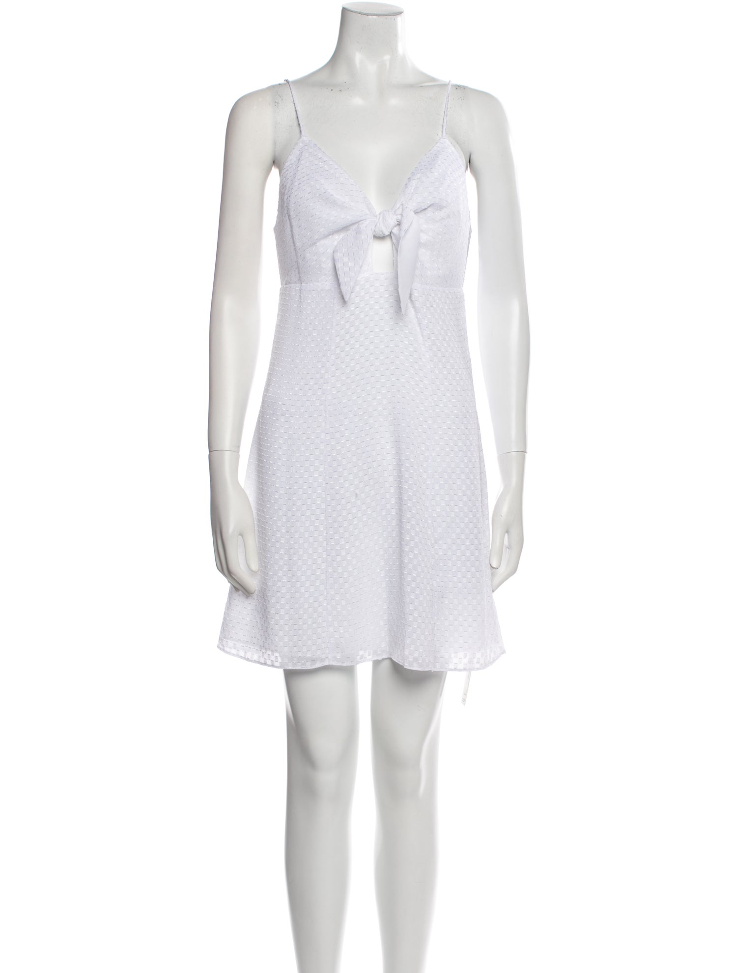 Alice + Olivia V-Neck Mini Dress