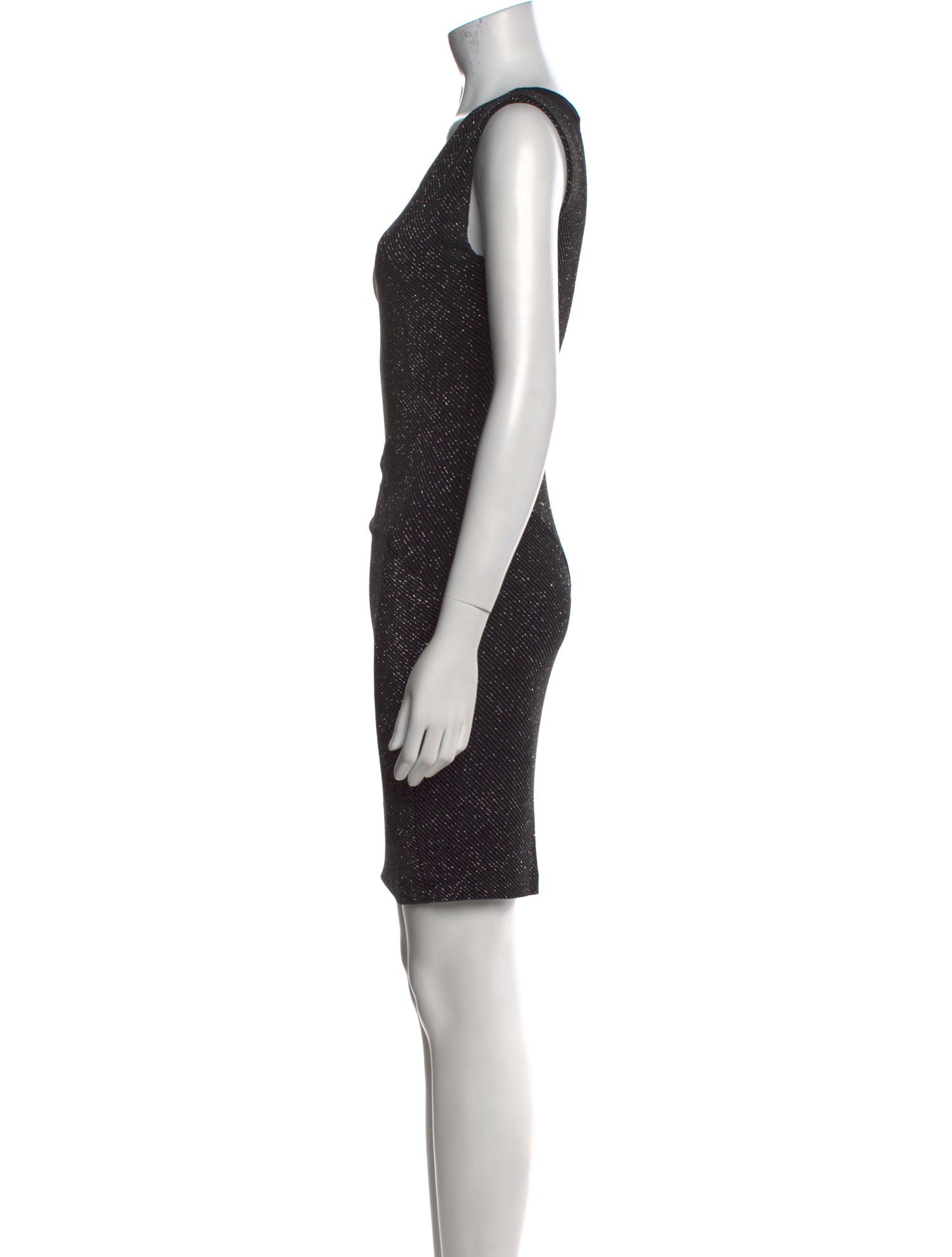 Alice + Olivia Scoop Neck Mini Dress