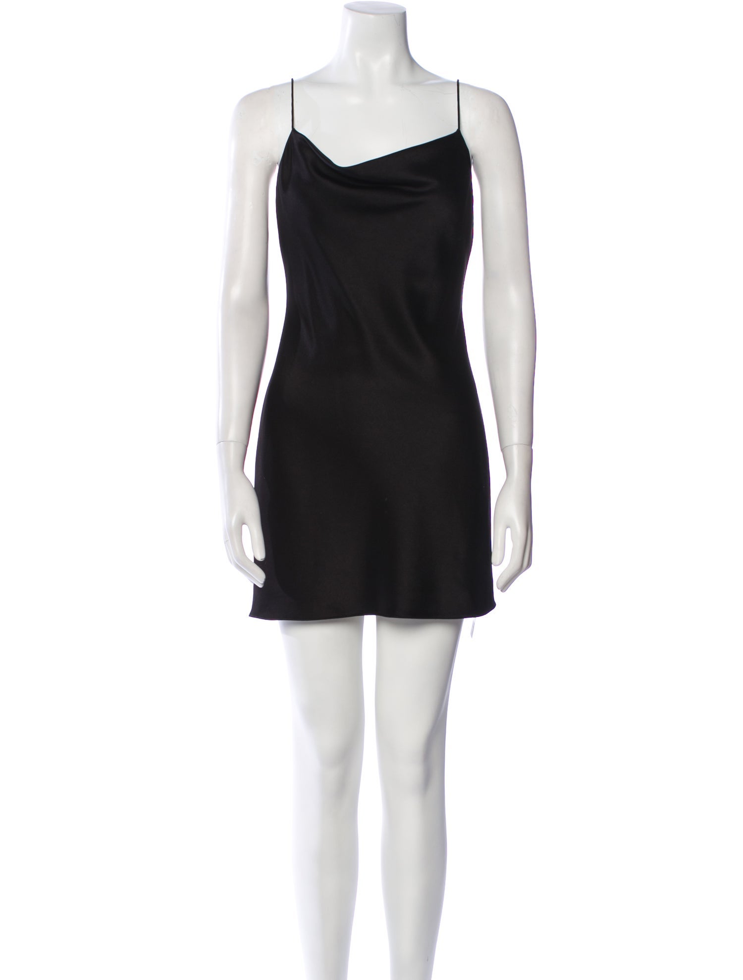 Alice + Olivia Cowl Neck Mini Dress
