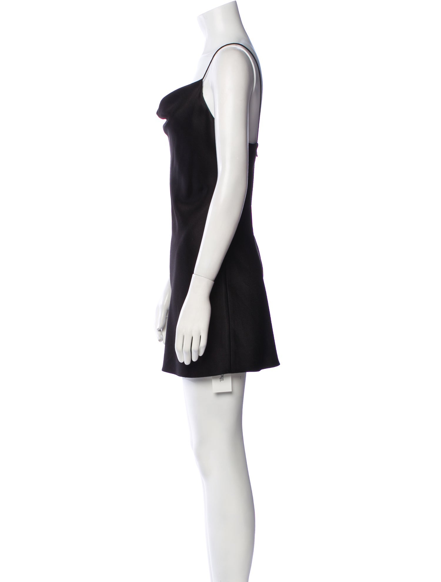 Alice + Olivia Cowl Neck Mini Dress