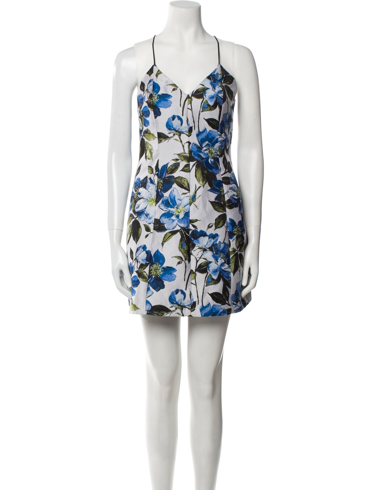 Alice + Olivia Floral Print Mini Dress