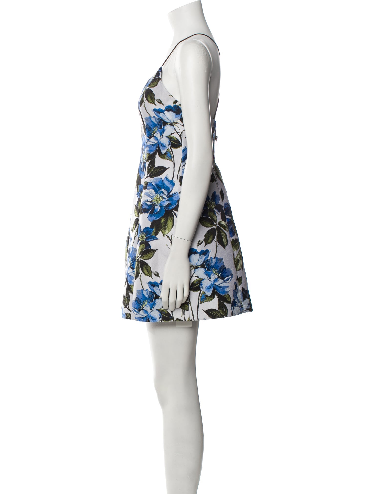Alice + Olivia Floral Print Mini Dress