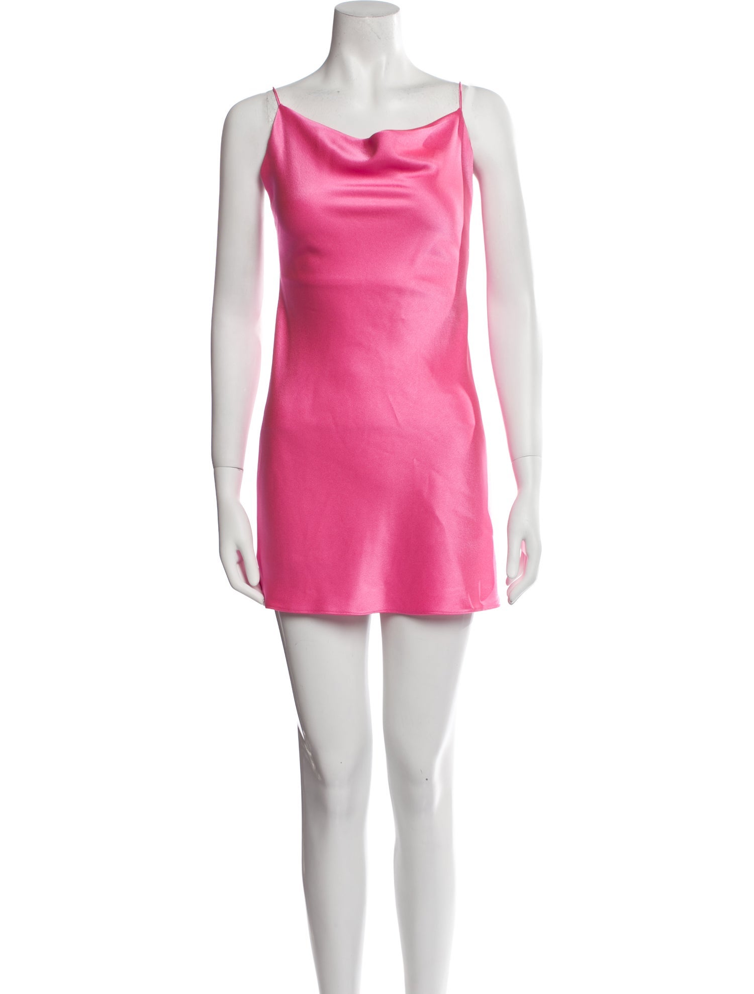 Alice + Olivia Cowl Neck Mini Dress