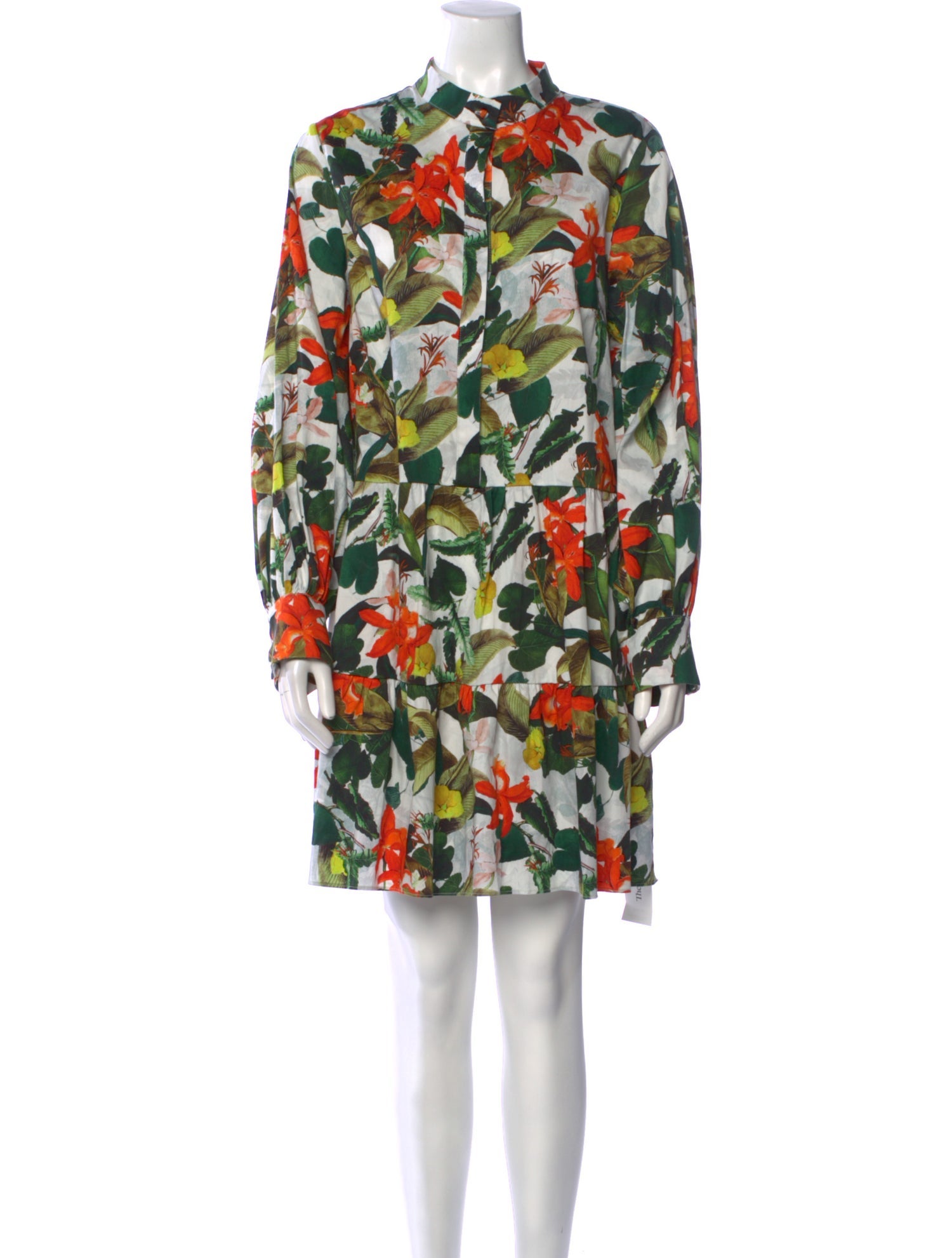 Alice + Olivia Floral Print Mini Dress