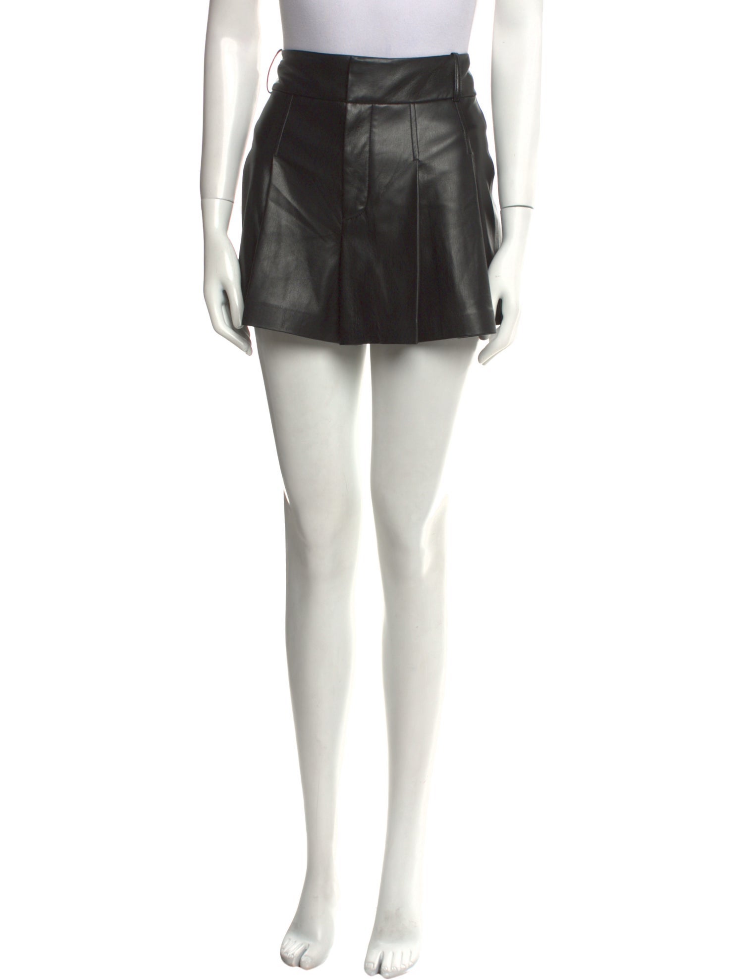Alice + Olivia Faux Leather Mini Shorts w/ Tags