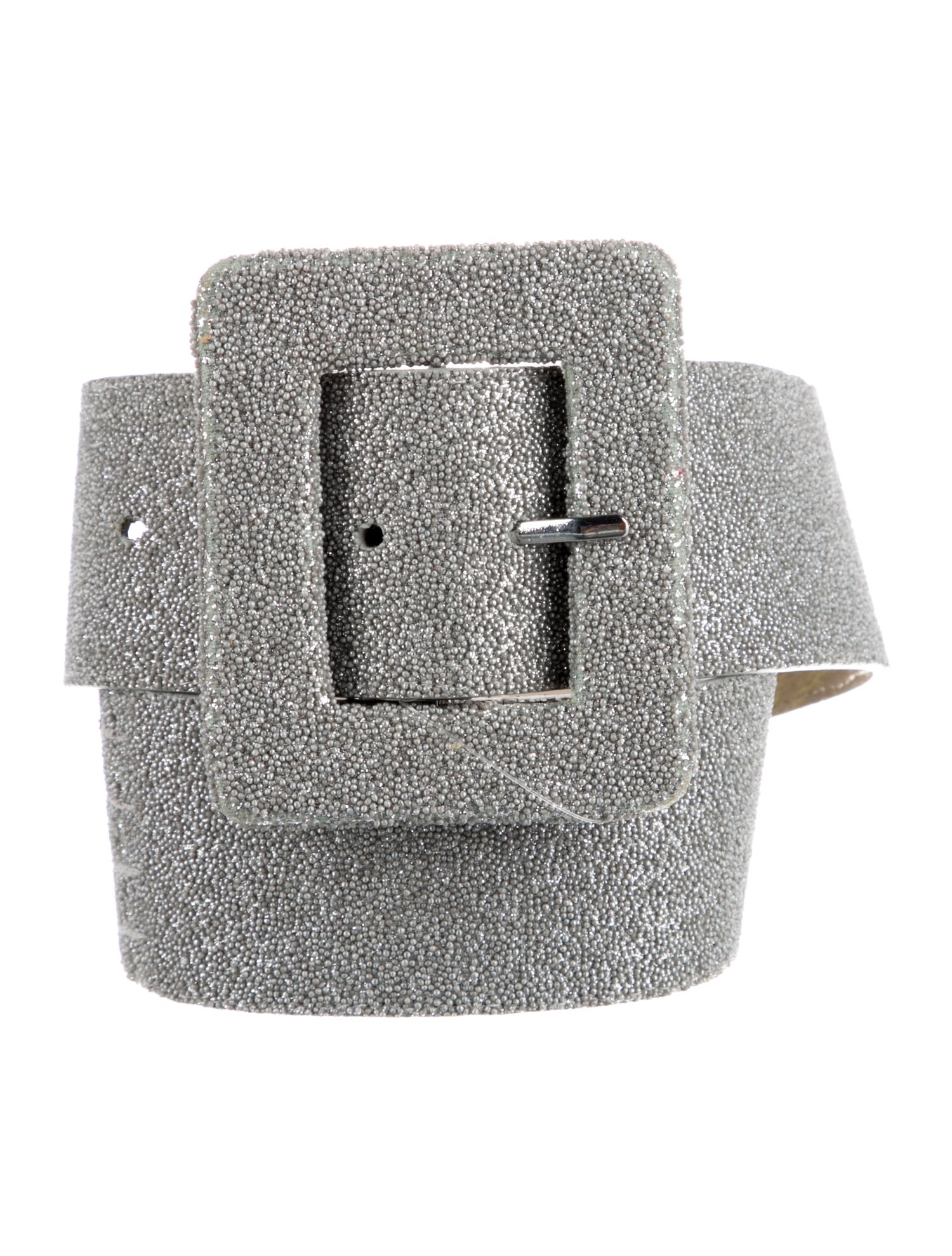 Alice + Olivia Wide Leather Waist Belt