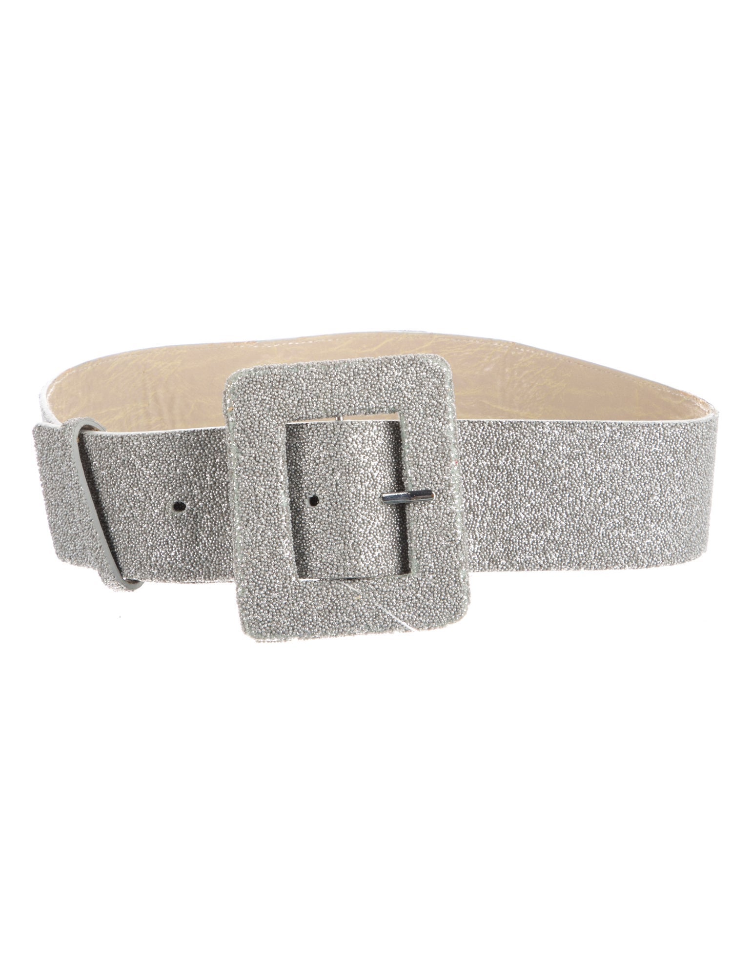 Alice + Olivia Wide Leather Waist Belt