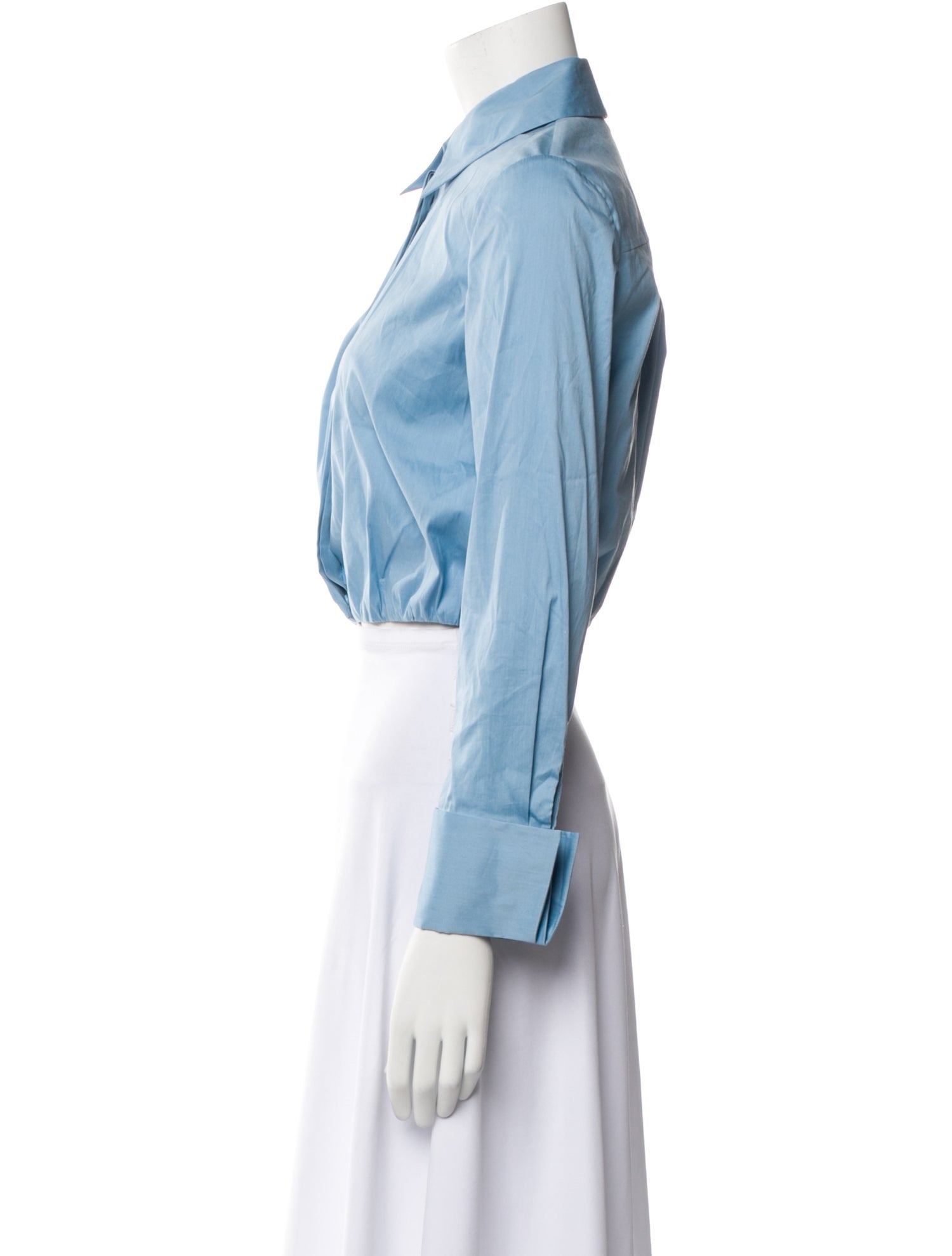 Alice + Olivia Long Sleeve Crop Top