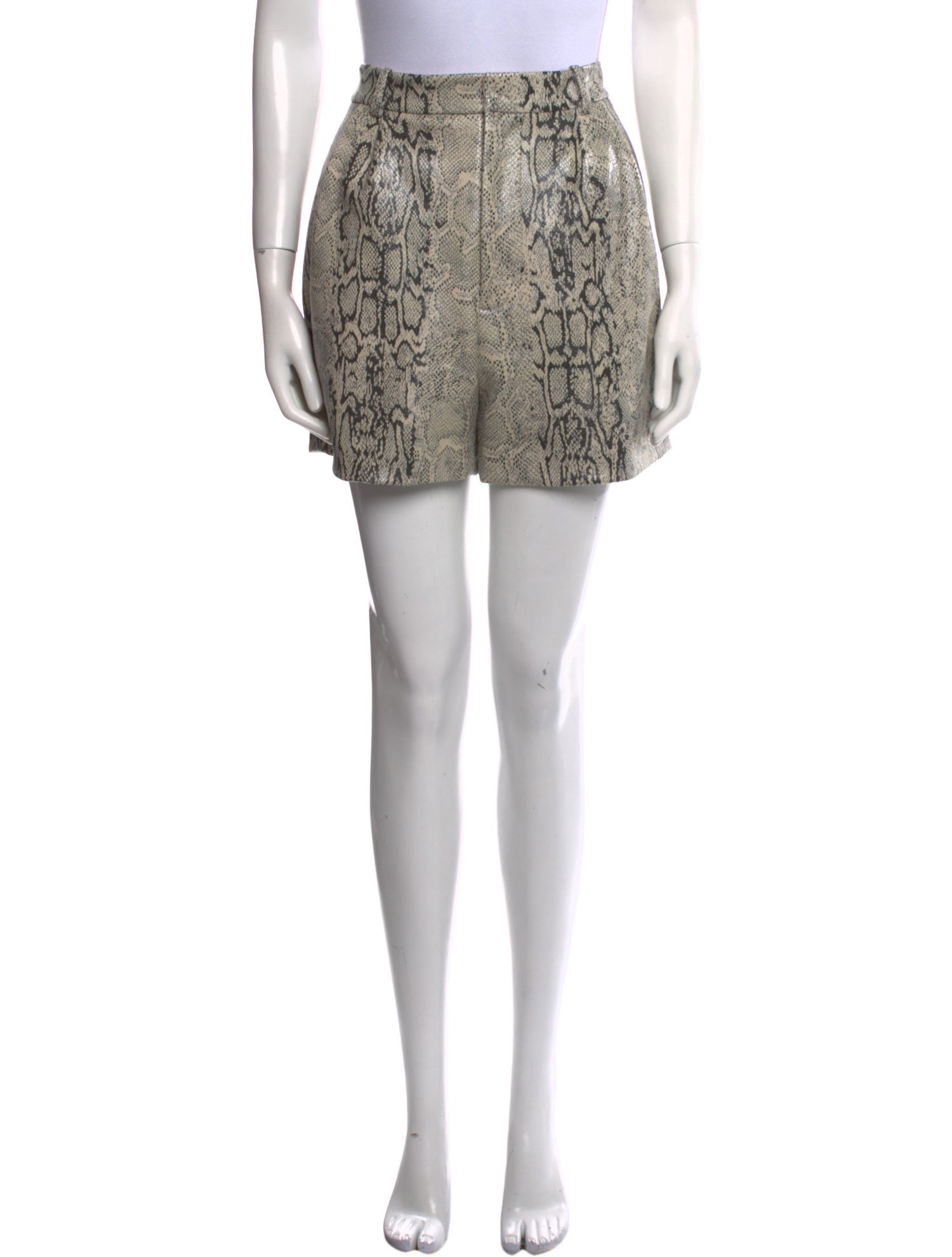 Alice + Olivia Animal Print Mini Shorts