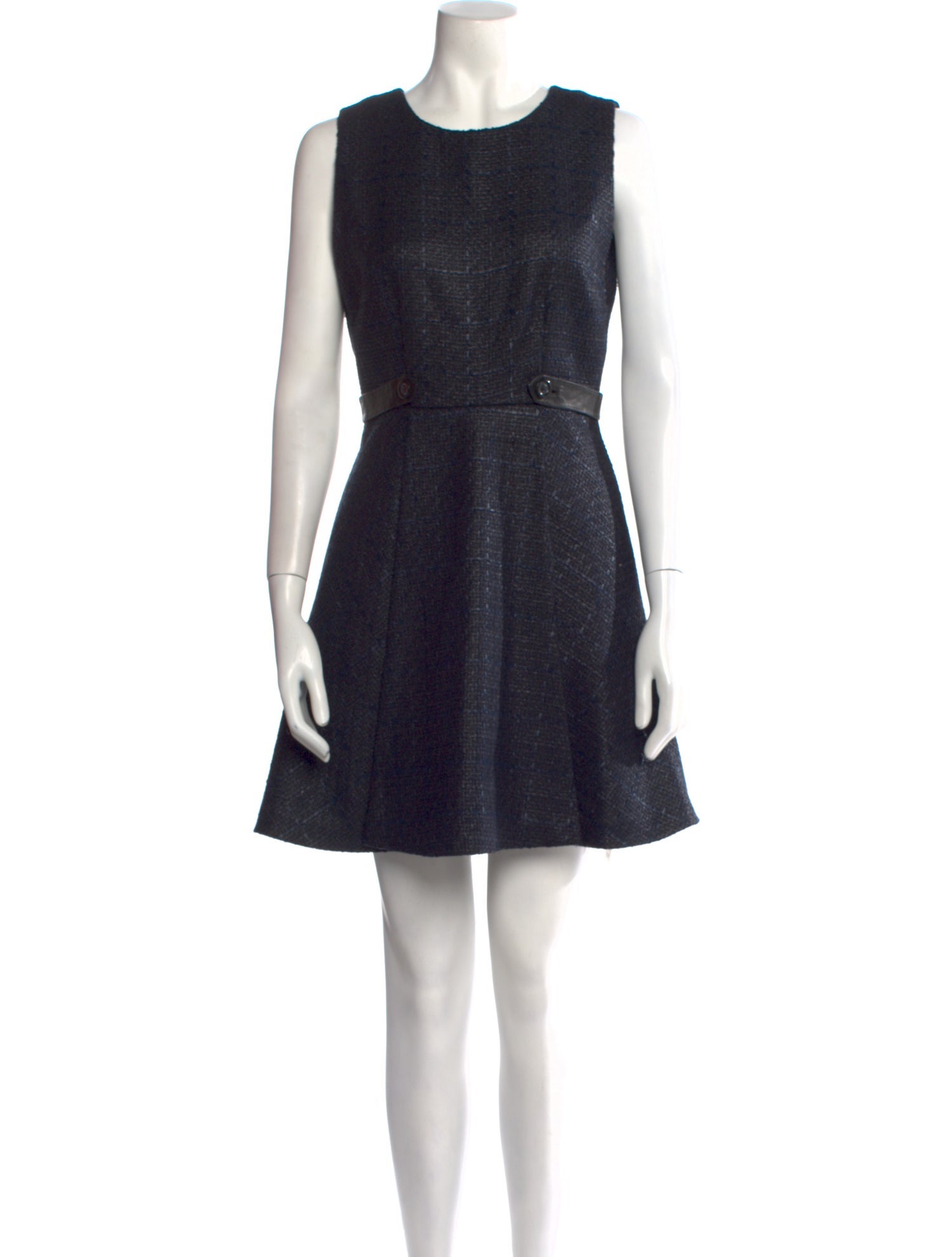 Alice + Olivia Crew Neck Mini Dress