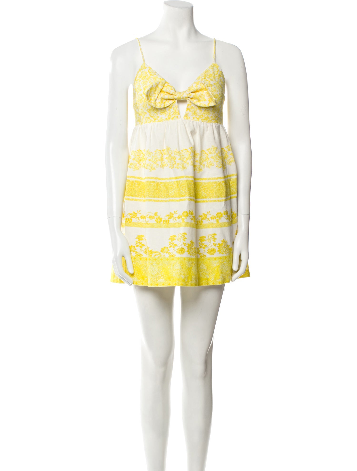 Alice + Olivia Linen Mini Dress
