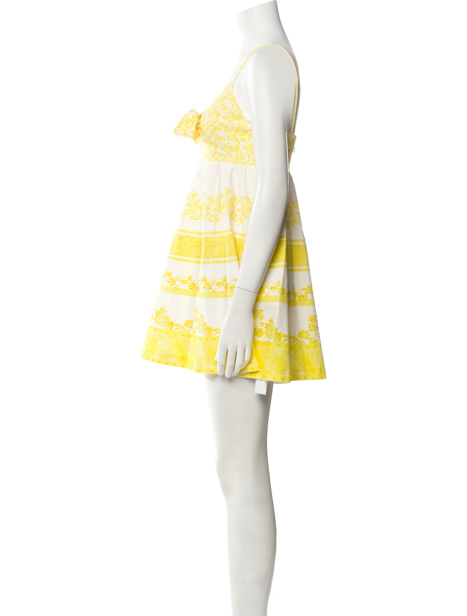 Alice + Olivia Linen Mini Dress