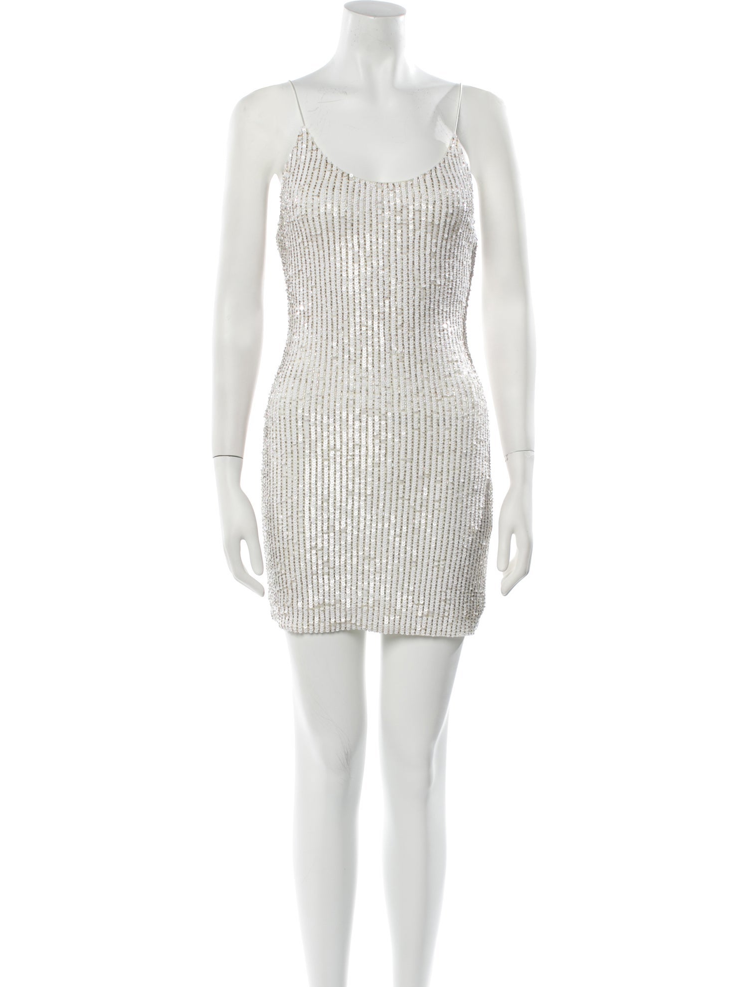 Alice + Olivia Scoop Neck Mini Dress