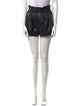 Alice + Olivia Faux Leather Mini Shorts