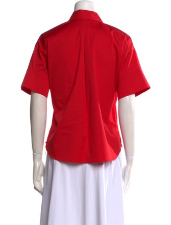 Alice + Olivia Short Sleeve Crop Top