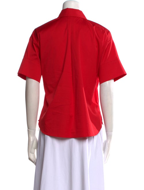 Alice + Olivia Short Sleeve Crop Top