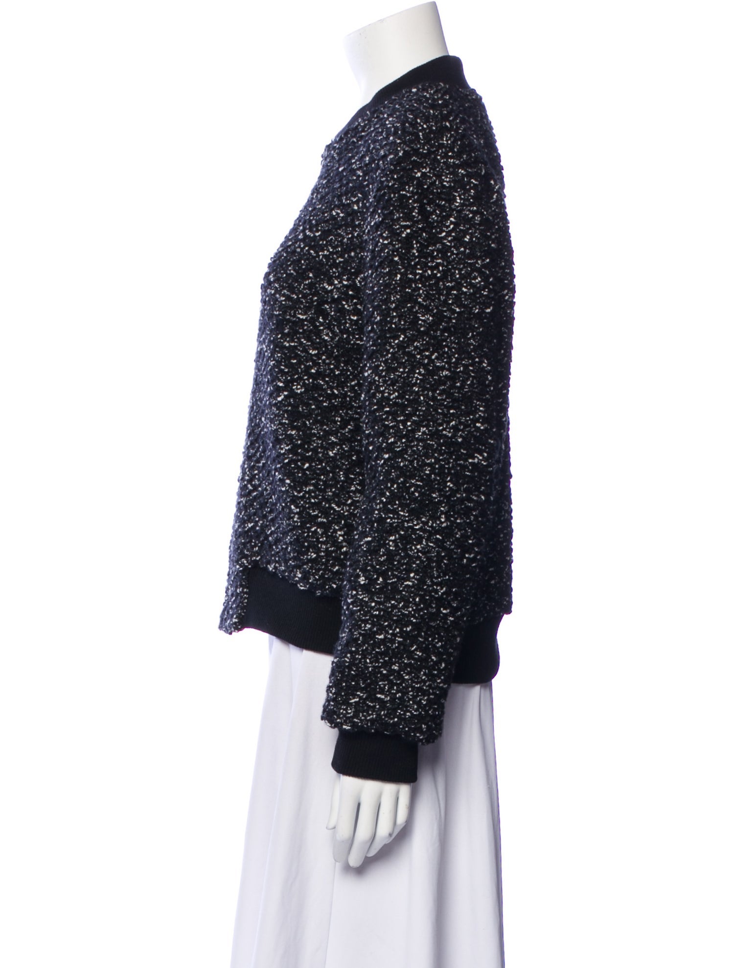 Alice + Olivia Wool Printed Evening Jacket