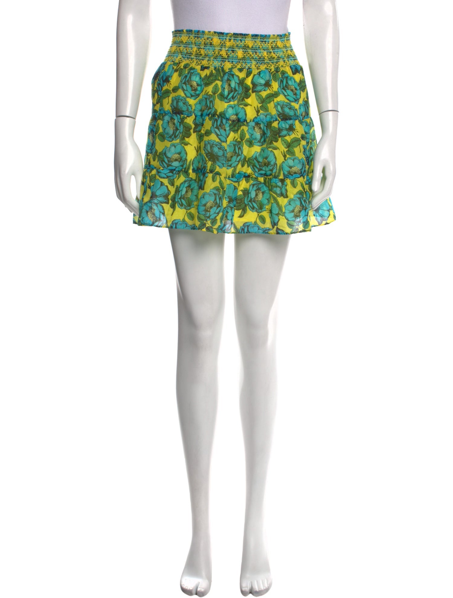 Alice + Olivia Printed Mini Skirt