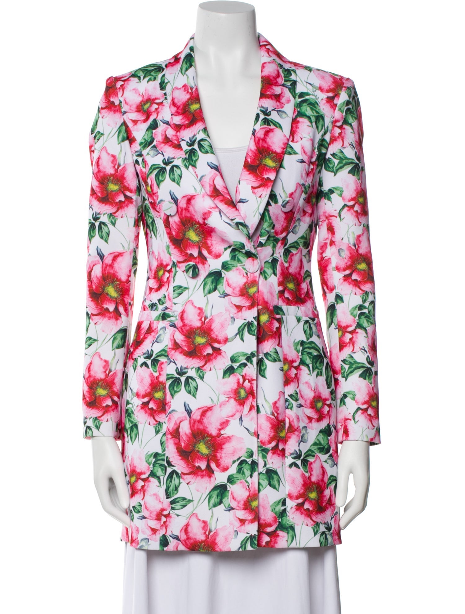 Alice + Olivia Floral Print Blazer