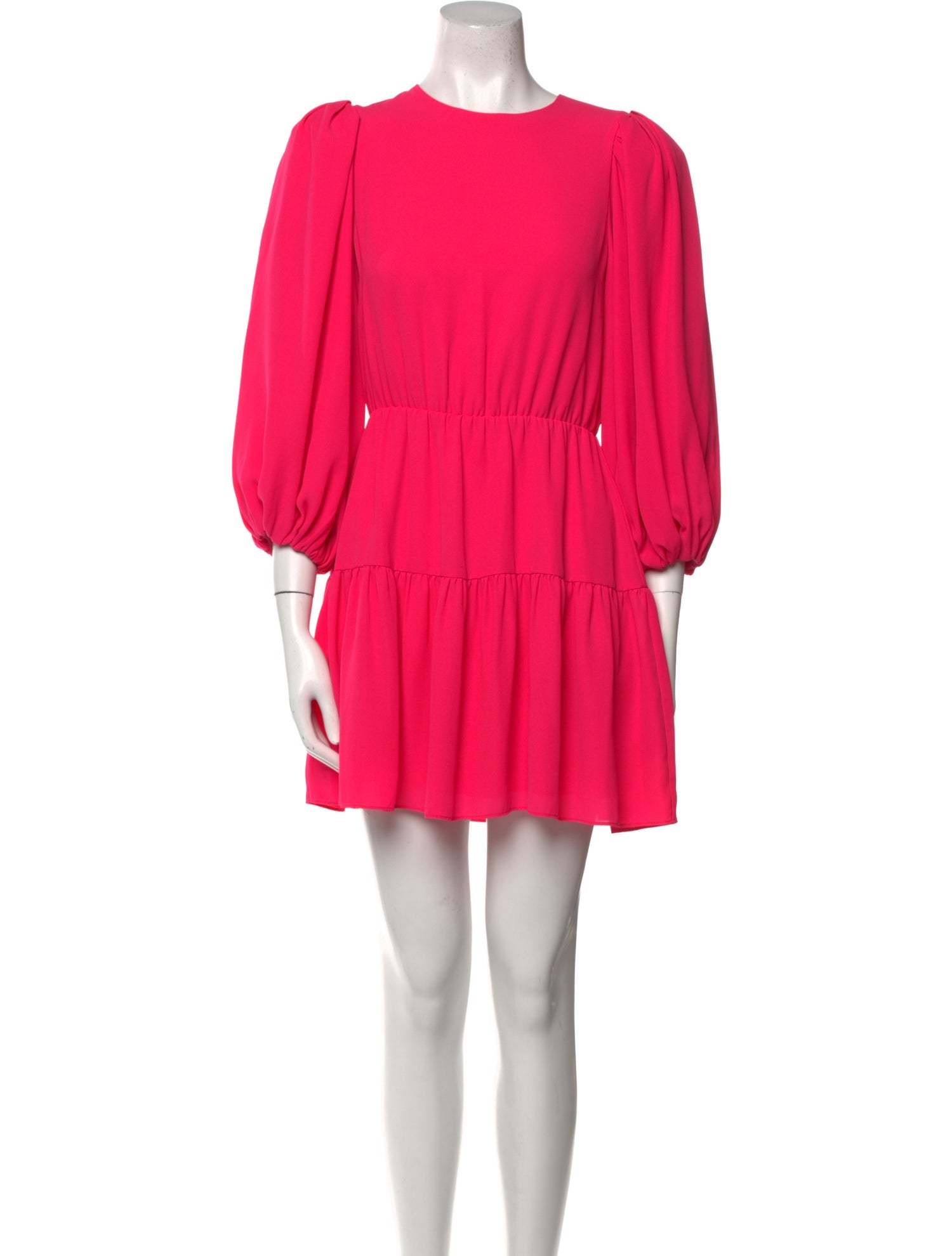 Alice + Olivia Crew Neck Mini Dress