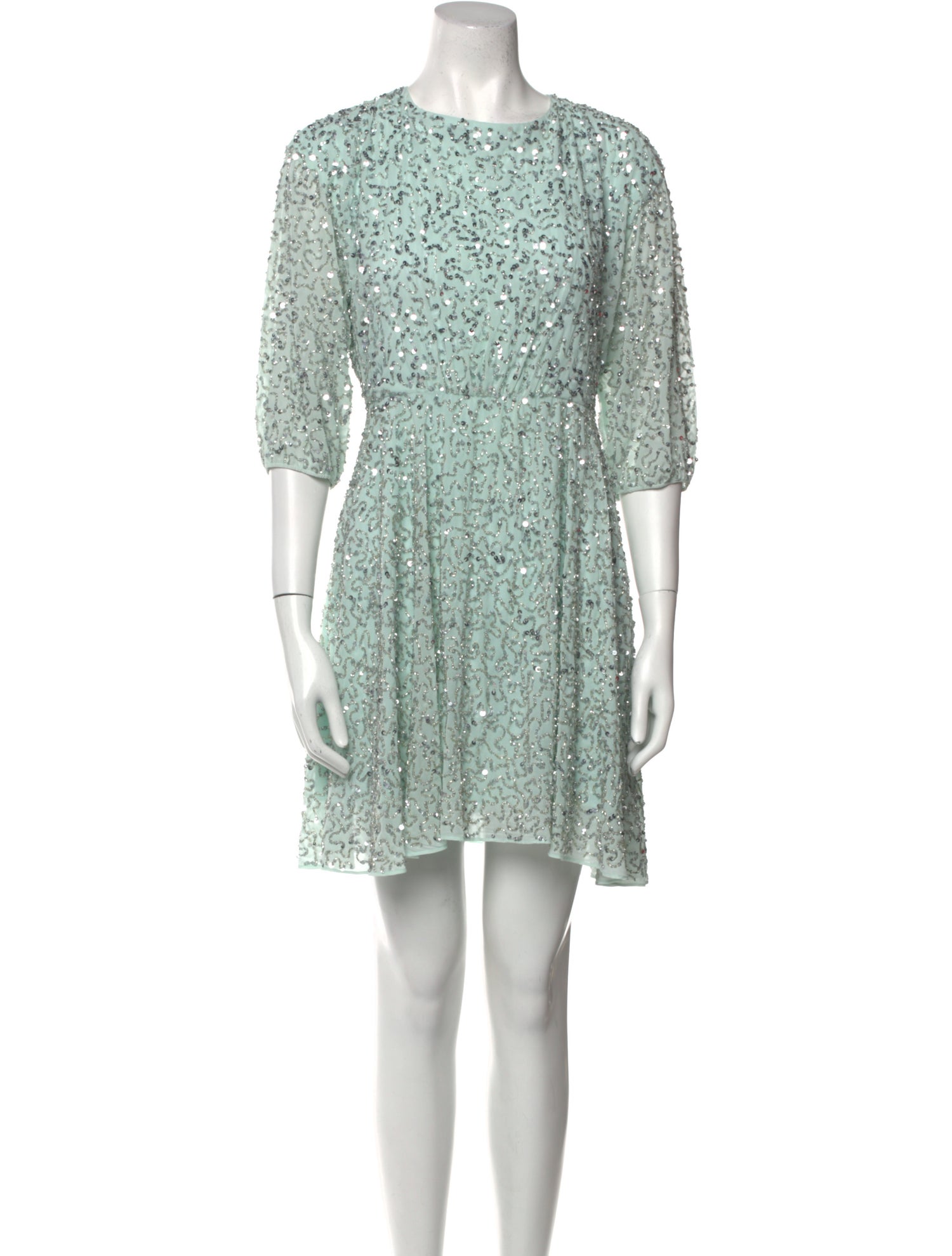 Alice + Olivia Floral Print Mini Dress w/ Tags