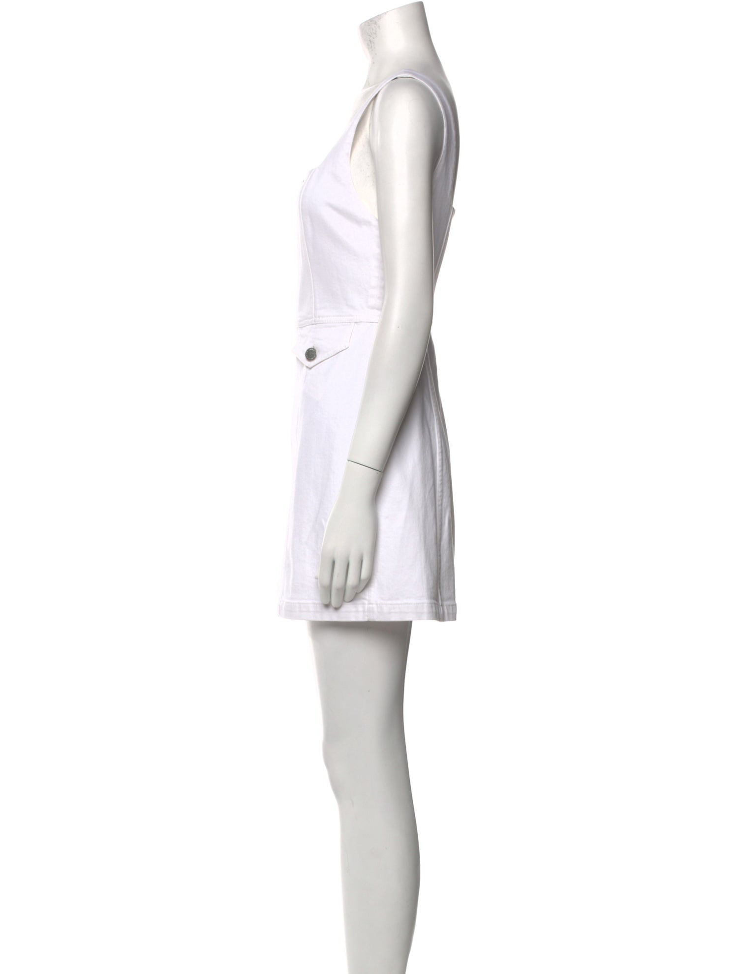 Alice + Olivia Square Neckline Mini Dress