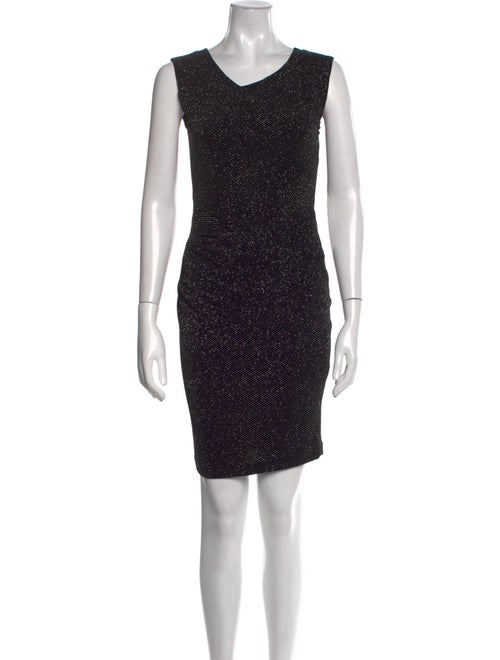 Alice + Olivia Scoop Neck Mini Dress