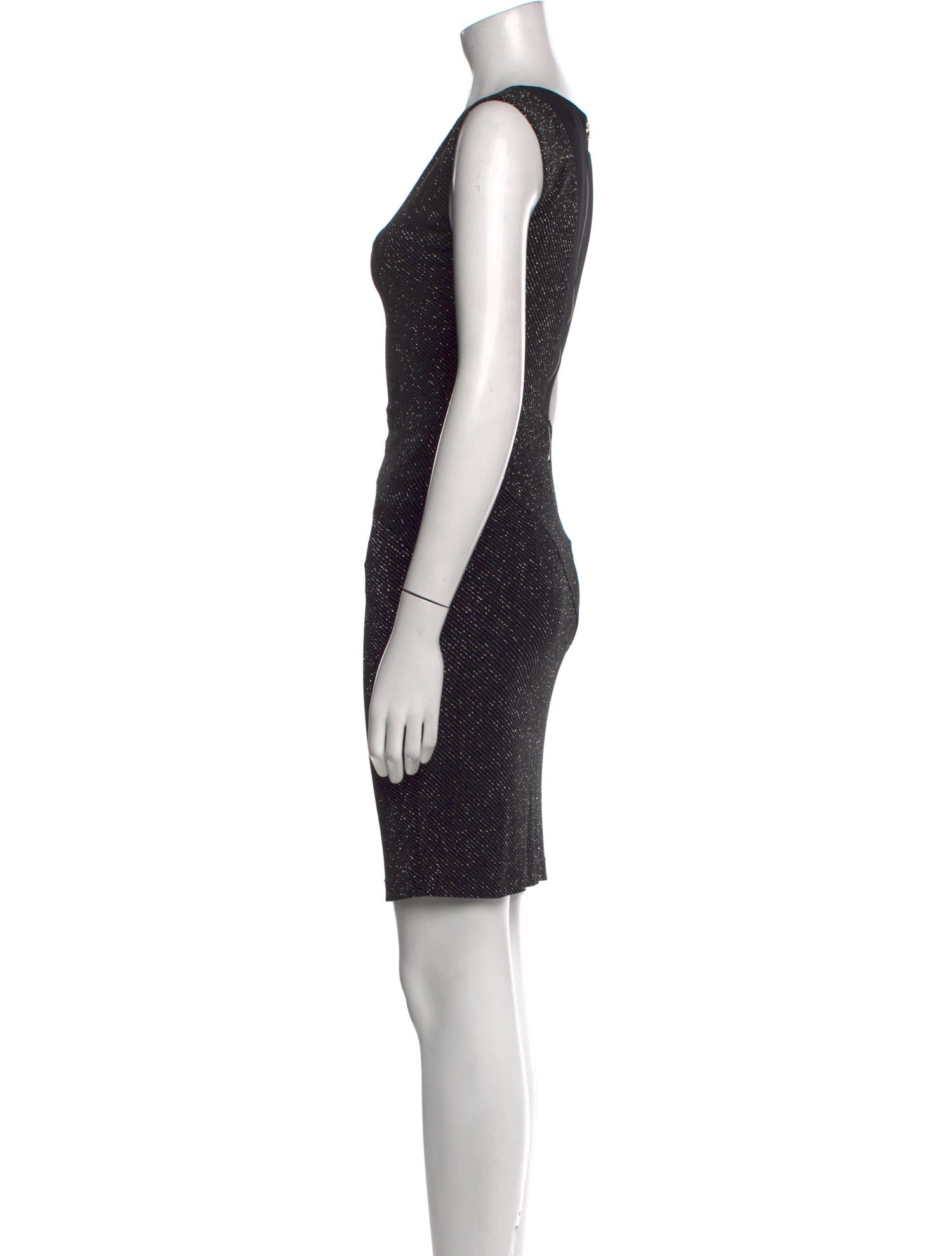 Alice + Olivia Scoop Neck Mini Dress