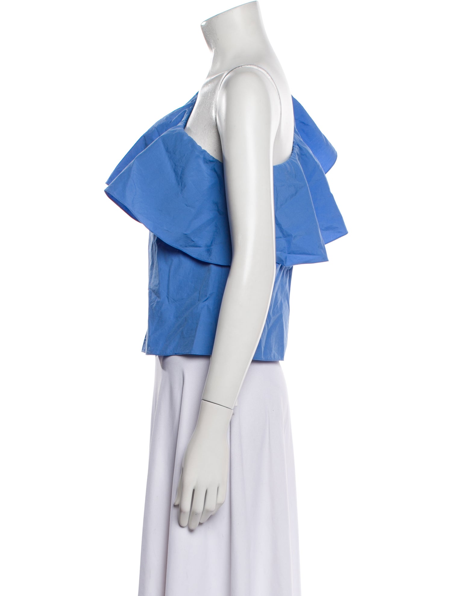 Alice + Olivia One-Shoulder Short Sleeve Top