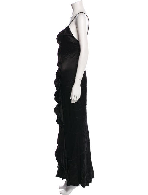 Alice + Olivia Silk Long Dress