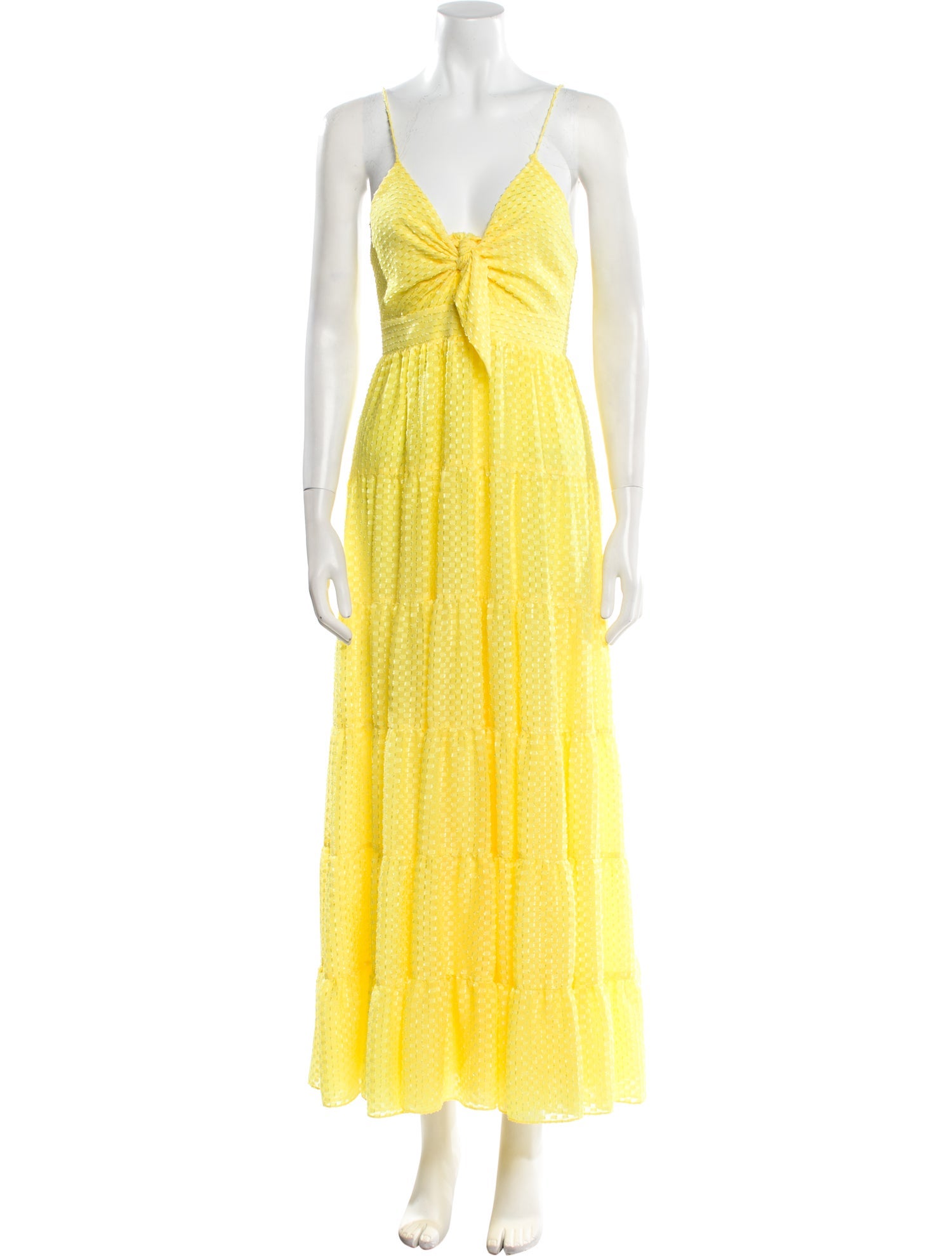 Alice + Olivia V-Neck Long Dress