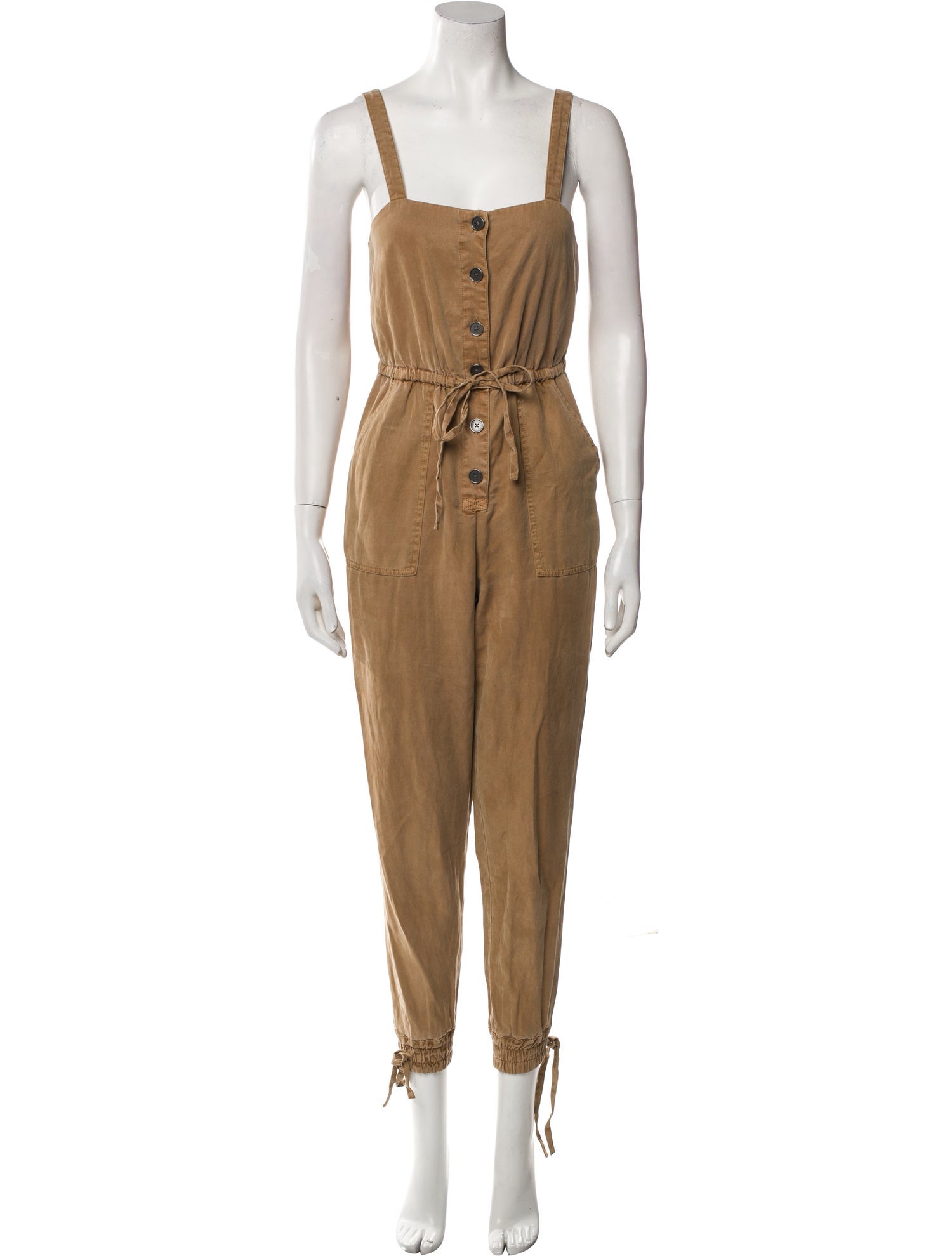 Alice + Olivia Square Neckline Jumpsuit