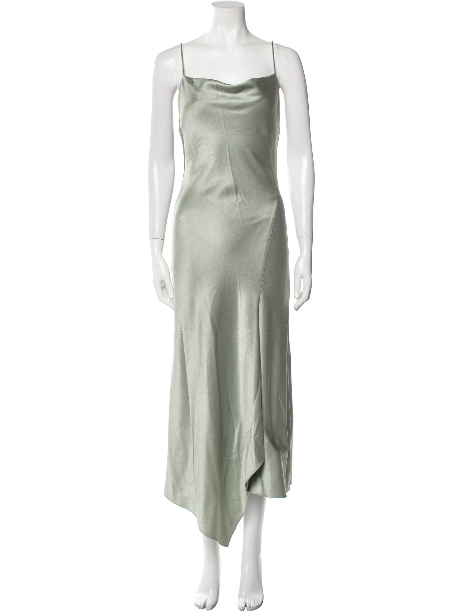 Alice + Olivia Square Neckline Long Dress