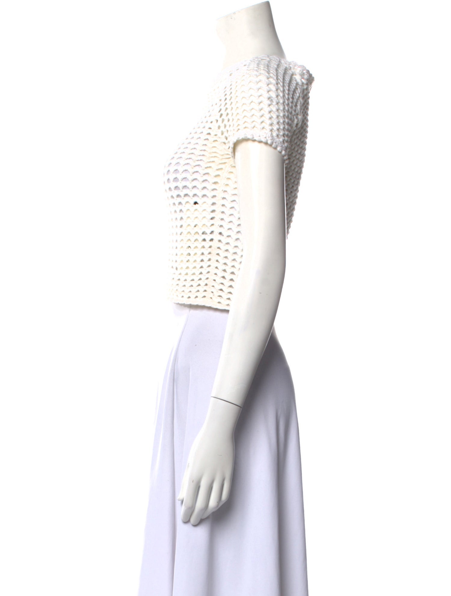 Alice + Olivia Wool Crew Neck Sweater