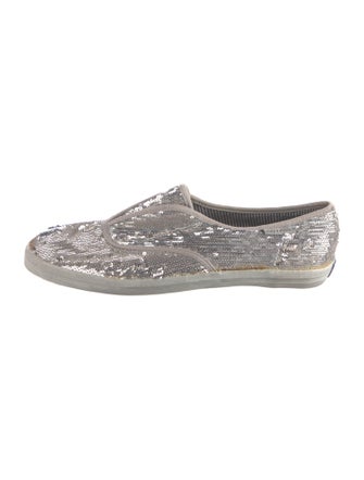 Alice + Olivia Sequins Printed Sneakers