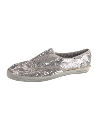 Alice + Olivia Sequins Printed Sneakers