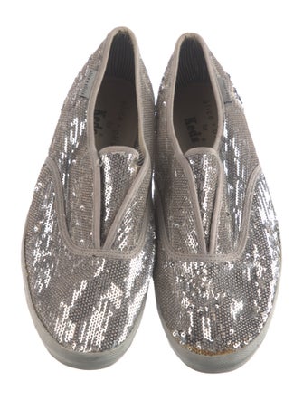 Alice + Olivia Sequins Printed Sneakers