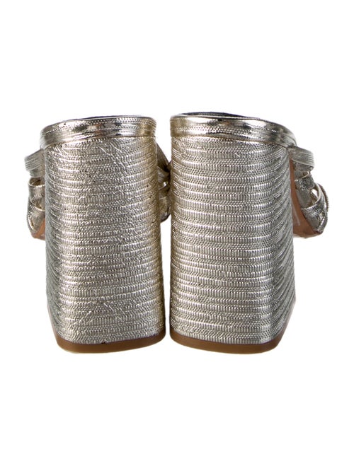 Alice + Olivia Leather Slides